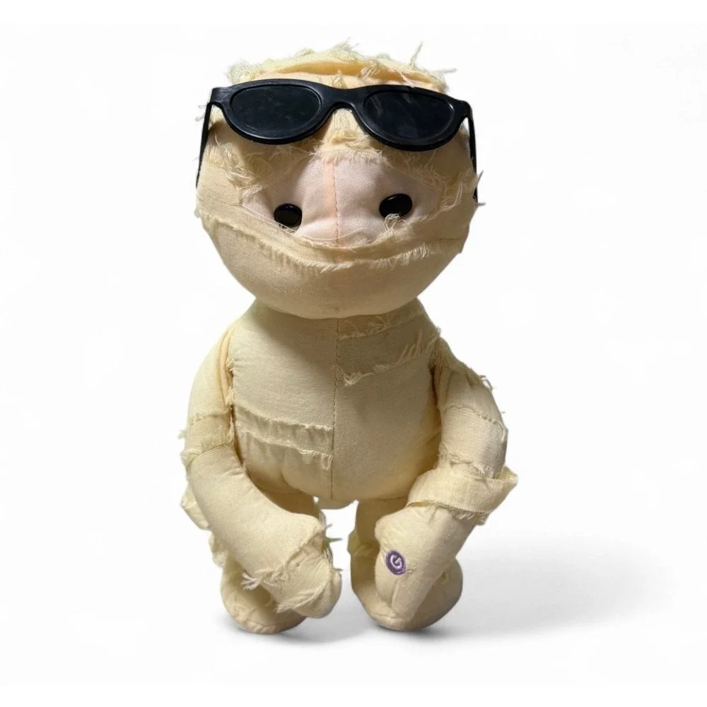 Gemmy Twerking Mummy Halloween Animated Decor Sunglasses 13